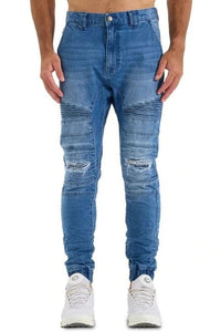 Nena And Pasadena - NXP Viper Denim Jogger - Kentucky Blue
