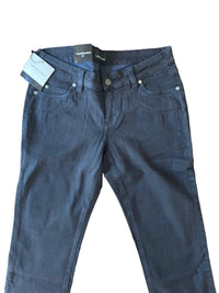 CK black jeans with a tag