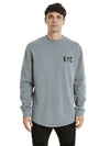 Kiss Chacey - Easton Dual Curved Sweater - Pigment Storm