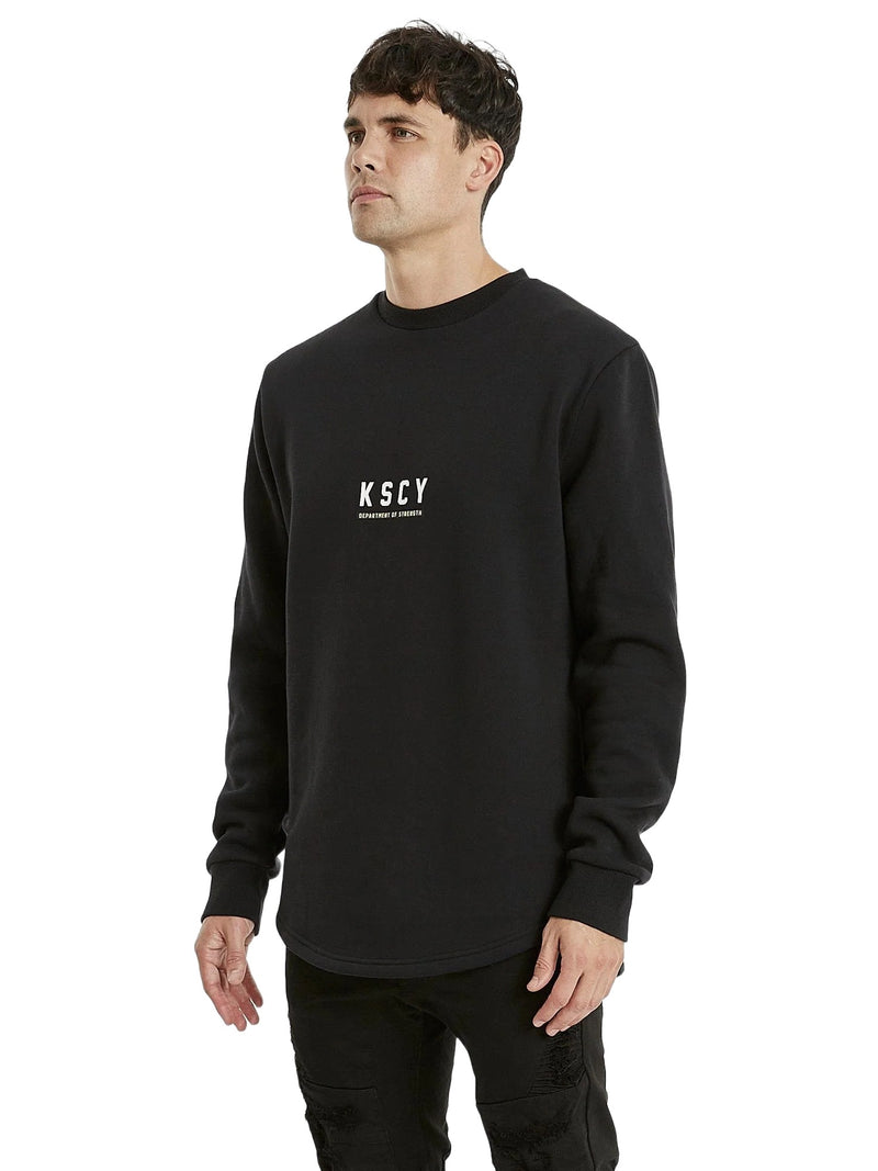 Kiss Chacey - Falcon Dual Curved Sweater - Jet Black