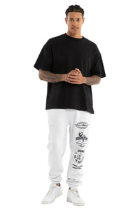 Nena And Pasadena - Maison Trackpant - Snow Marle