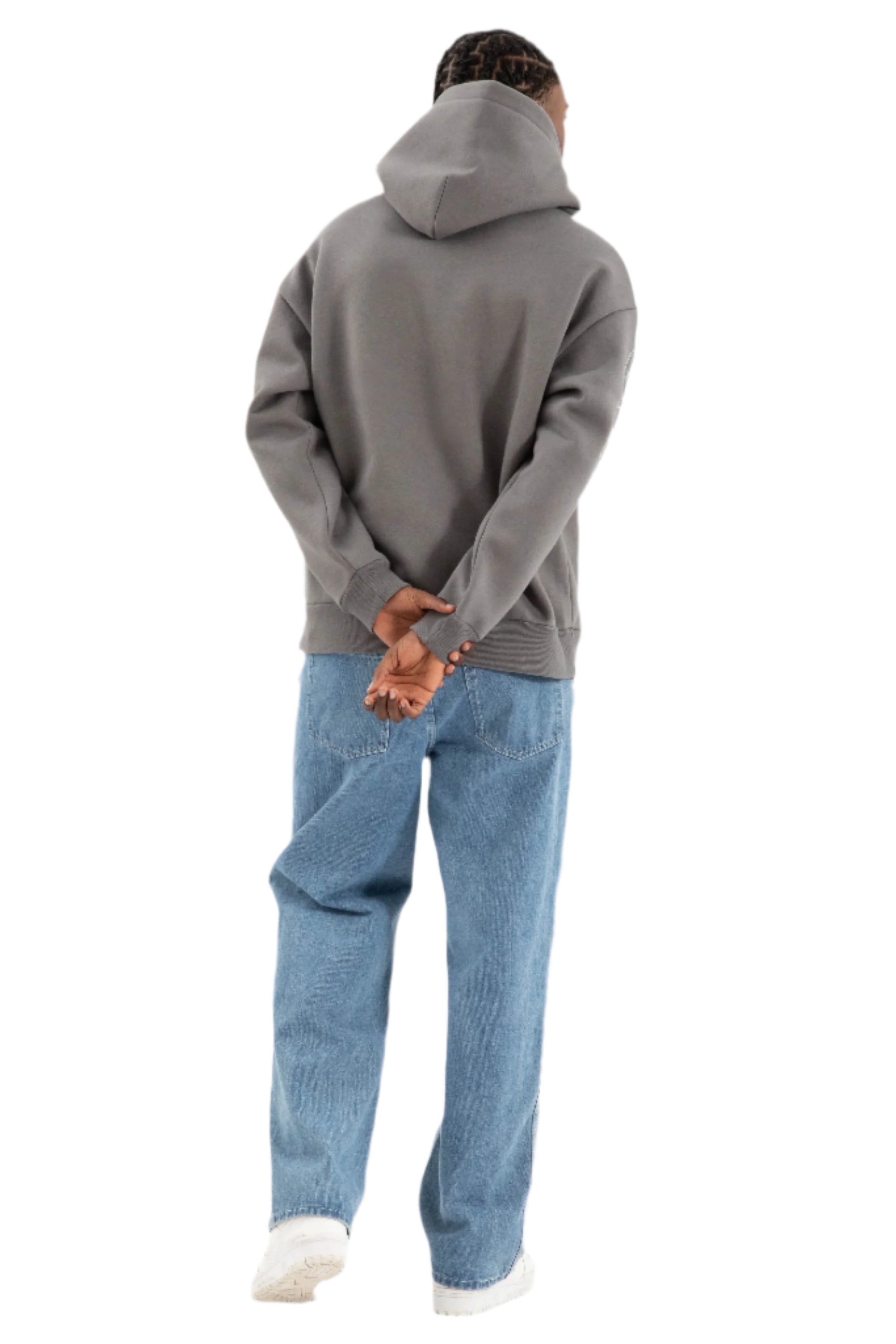 Nena And Pasadena - NXP Main Relaxed Hoodie - Charcoal