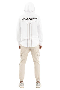 Nena And Pasadena - NXP Storm Dual Curved Hoodier - Optical White