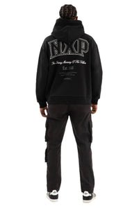 Nena And Pasadena - NXP Knockout Relaxed Hoodie - Jet Black