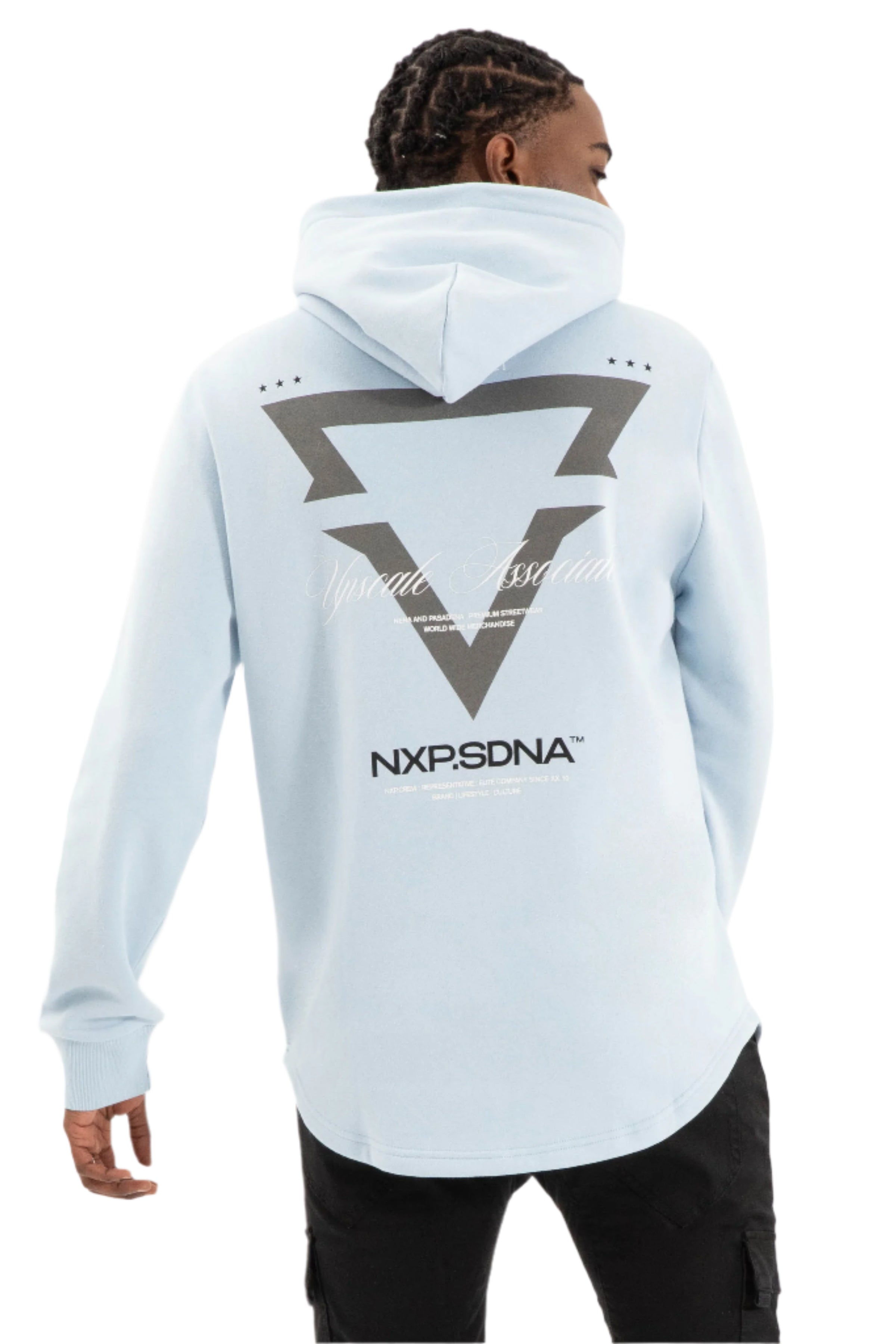 Nena And Pasadena - NXP Defend Dual Curved Hoodie - Skyway