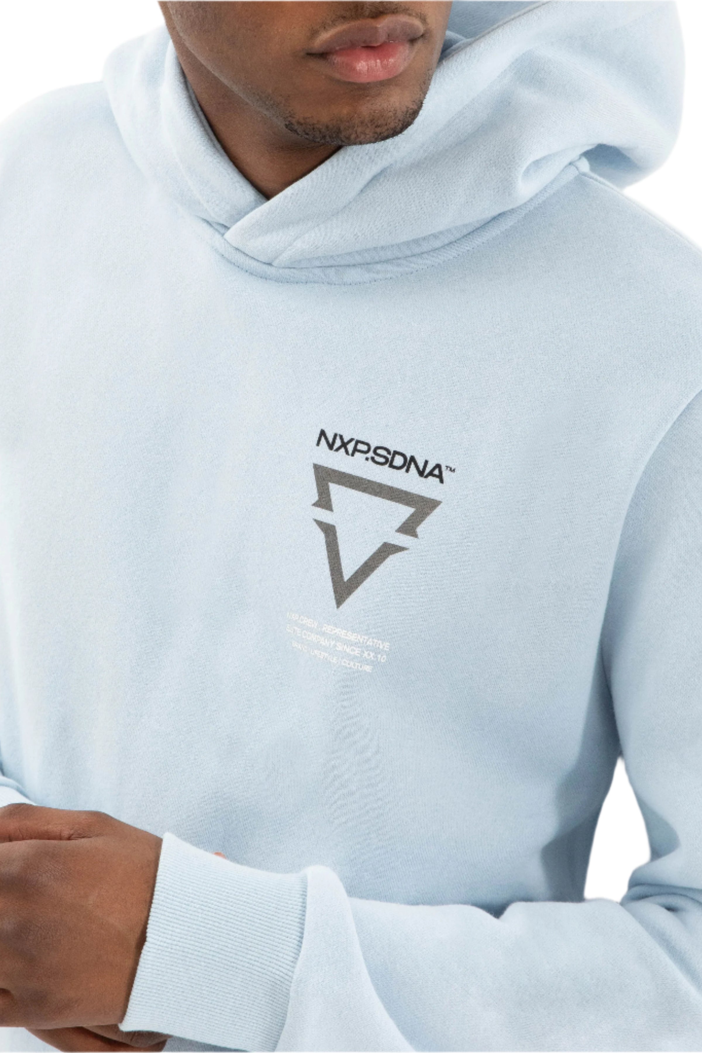 Nena And Pasadena - NXP Defend Dual Curved Hoodie - Skyway