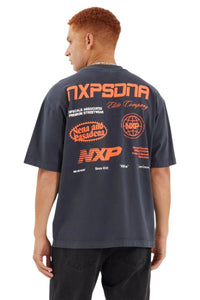 Nena And Pasadena - NXP Agile Oversized Tee - Pigment Anthracite