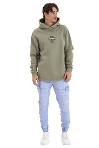 Kiss Chacey - Shadow Dual Curved Hoodie - Pigment Shadow