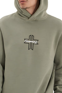 Kiss Chacey - Shadow Dual Curved Hoodie - Pigment Shadow