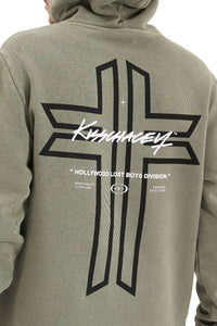 Kiss Chacey - Shadow Dual Curved Hoodie - Pigment Shadow