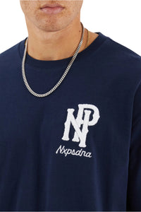 Nena And Pasadena - NXP Legacy Box Fit Tee - Navy Blue