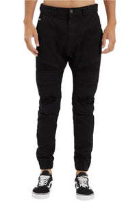 Nena And Pasadena - NXP Viper Denim Jogger - Black