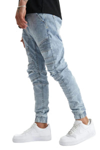 Nena And Pasadena - NXP Viper Denim Jogger - Portland Blue