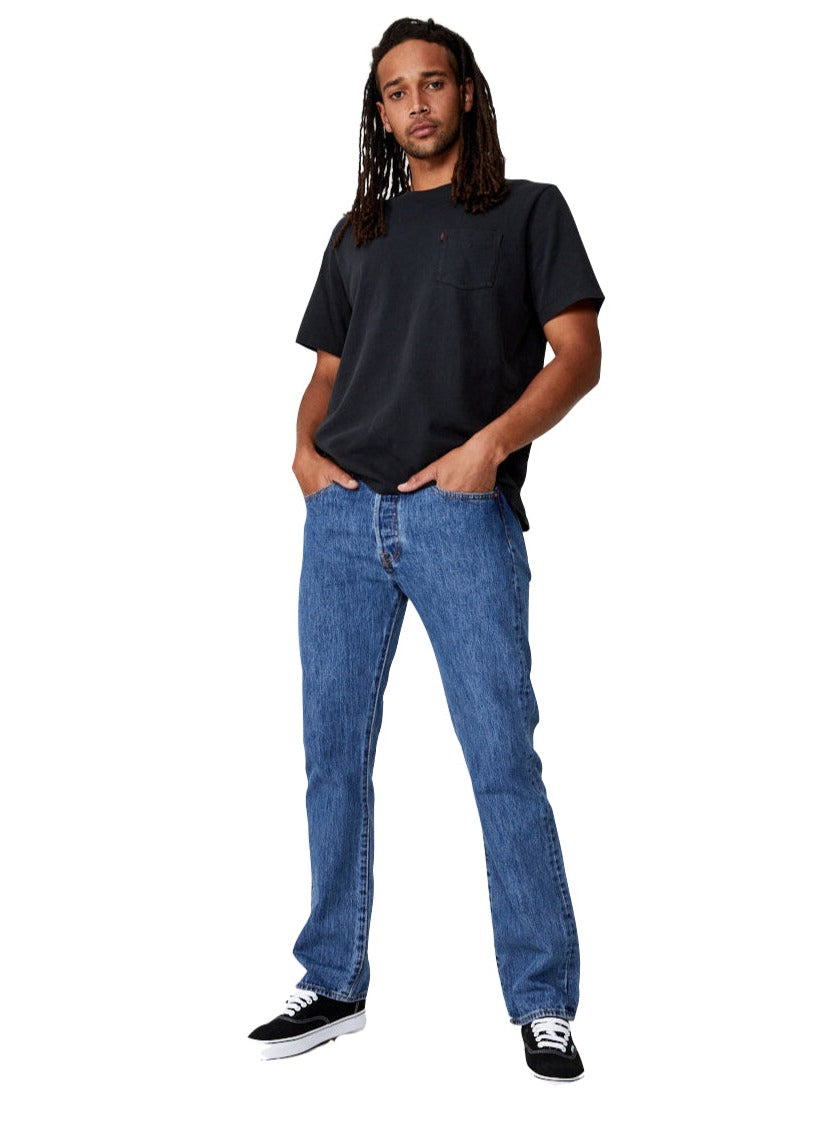 Levi's - 501 Fit - Medium Stonewash 88 Jeans