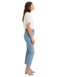 Levi's - Wedgie Fit Straight Jeans - Tango Blue