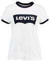 Levi's - Perfect Ringer Logo Tee - White/Black