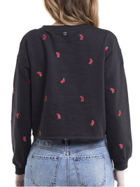 All About Eve - Marni Crop Crew - Black