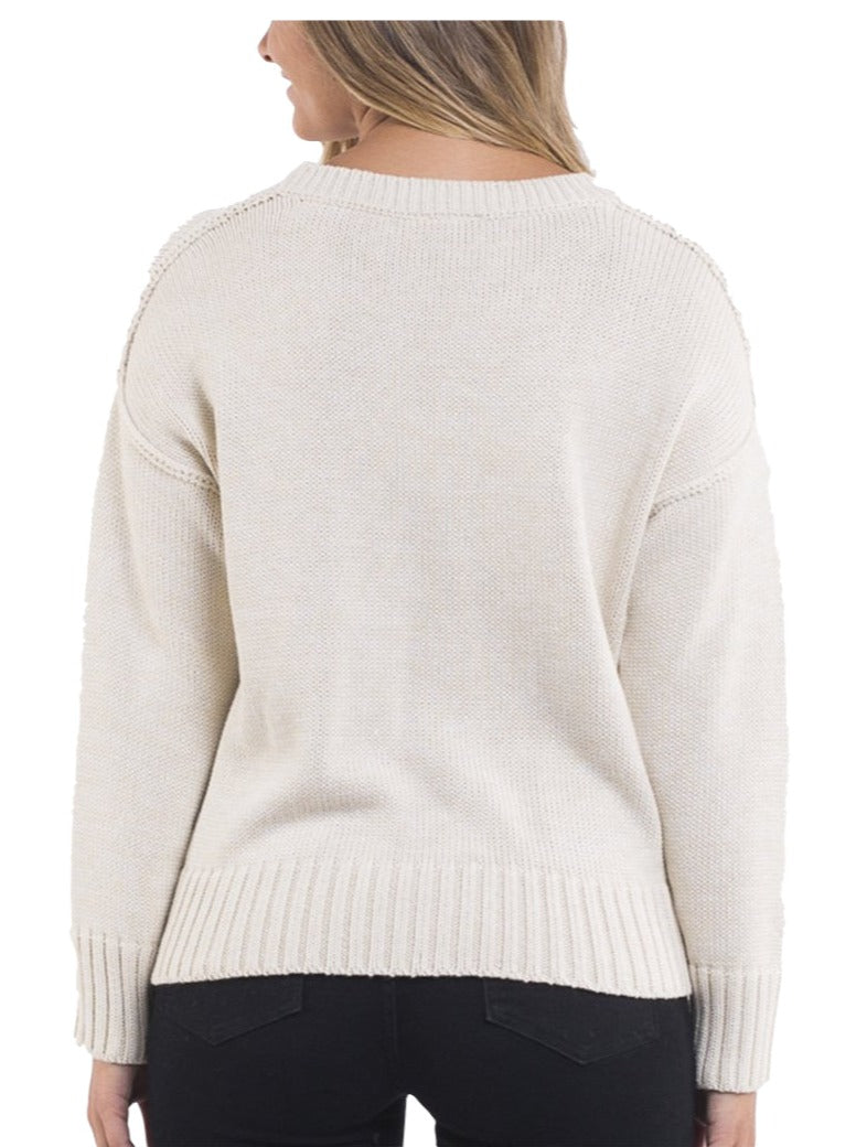All About Eve - Pitch Knit - Oatmeal