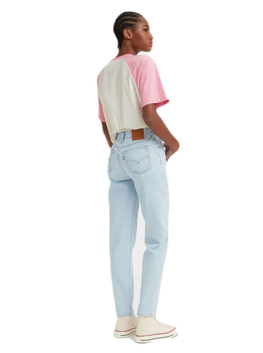 Levi's - Womens 80s Mom Jeans - Light Indigo Stonewash