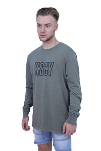 Kiss Chacey - Moments Long Sleeve T-Shirt - Pigment Khaki