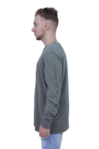 Kiss Chacey - Moments Long Sleeve T-Shirt - Pigment Khaki