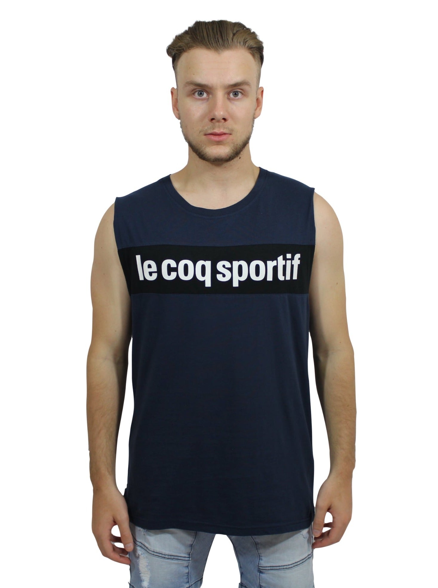 Le Coq Sportif - Enrouler Tank - Dress Blue
