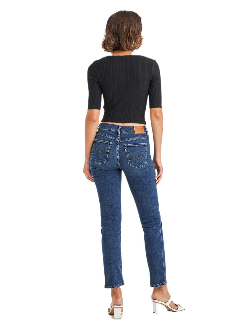 Levi's - 314 Shaping Straight Jeans - Blue Wave Dark