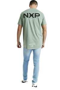 Nena And Pasadena - NXP Dealer Scoop Back Tee - Pigment Sage