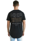 Nena And Pasadena - NXP Underground Cape Back Tee - Jet Black