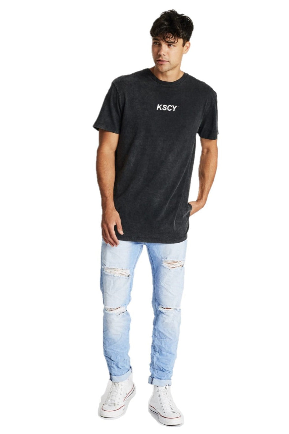 Kiss Chacey - Tactical Relaxed Tee - Mineral Black