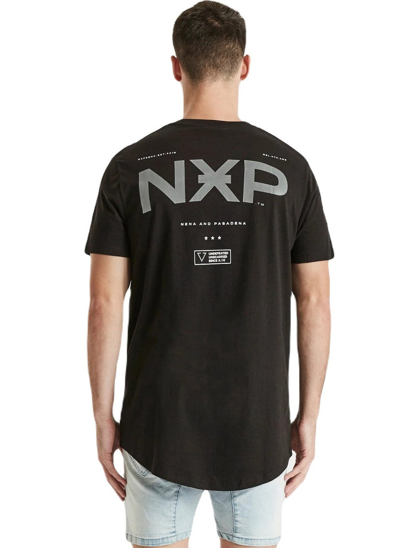 Nena And Pasadena - NXP Classic Cape Back Tee - Jet Black