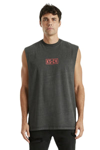 Kiss Chacey - Dark Reign Relaxed Muscle Tee - Pigment Black