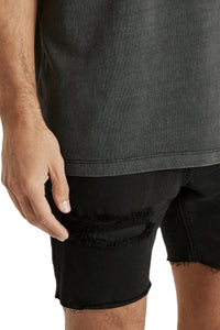 Kiss Chacey - Dark Reign Relaxed Muscle Tee - Pigment Black