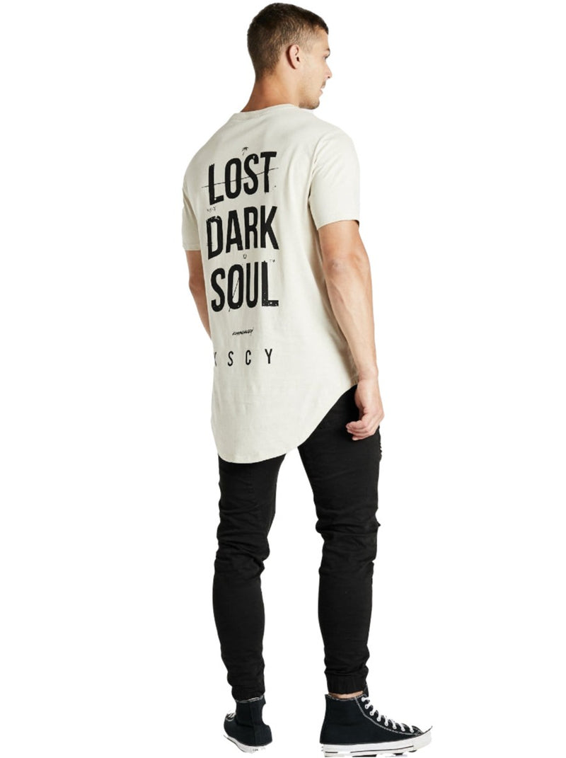 Kiss Chacey - Dark Soul Dual Curved Tee - Sand