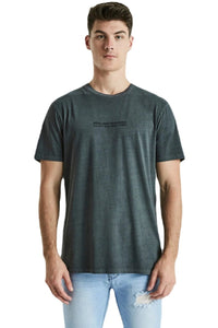 Nena And Pasadena - NXP Done Cape Back Tee - Pigment Asphalt