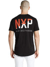 Nena And Pasadena - NXP Existence Scoop Back Tee - Jet Black