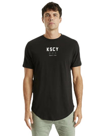 Kiss Chacey - KSCY Fright Dual Curved Tee - Jet Black