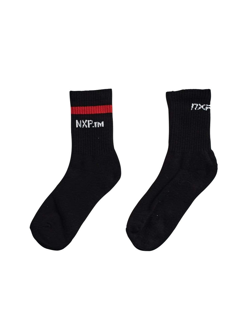 Nena And Pasadena - NXP Formula 2 Pack Socks - Black