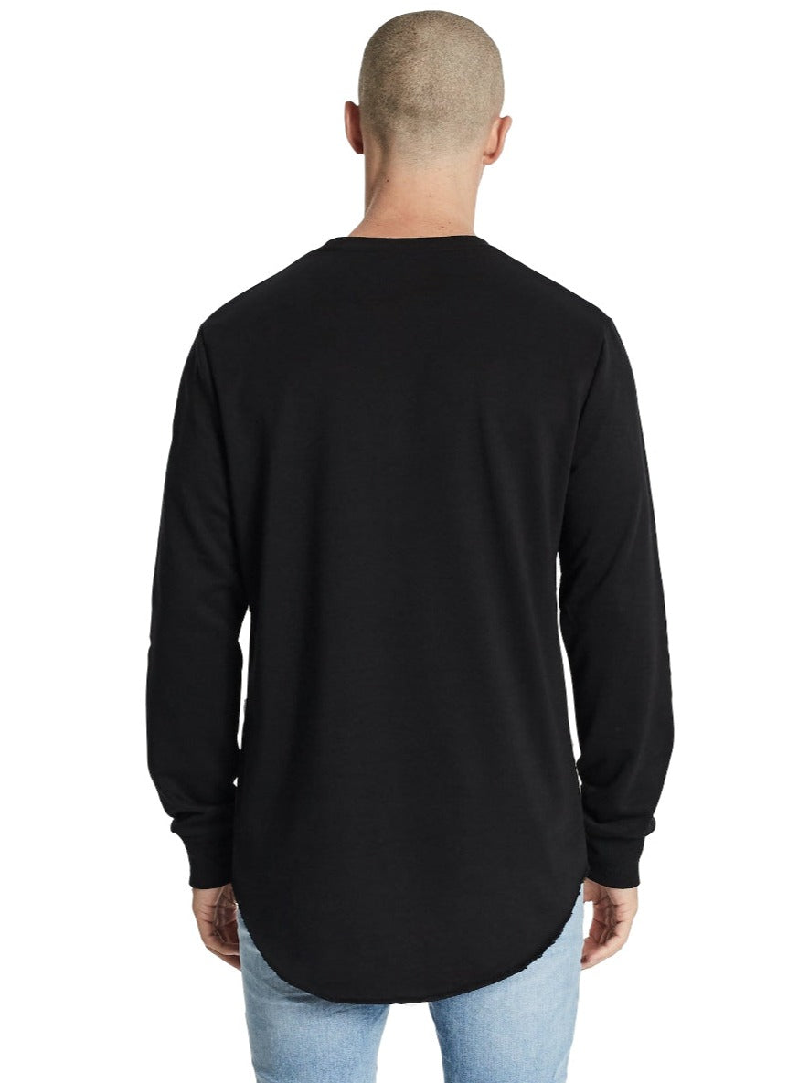 Nena And Pasadena - NXP Perazzi Dual Curved Sweater - Black/White/Tea