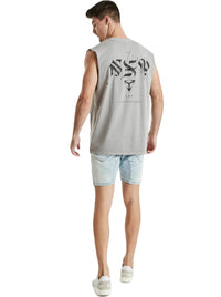 Nena And Pasadena - NXP Reason Relaxed Muscle Tee - Pigment Alloy