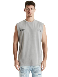 Nena And Pasadena - NXP Reason Relaxed Muscle Tee - Pigment Alloy