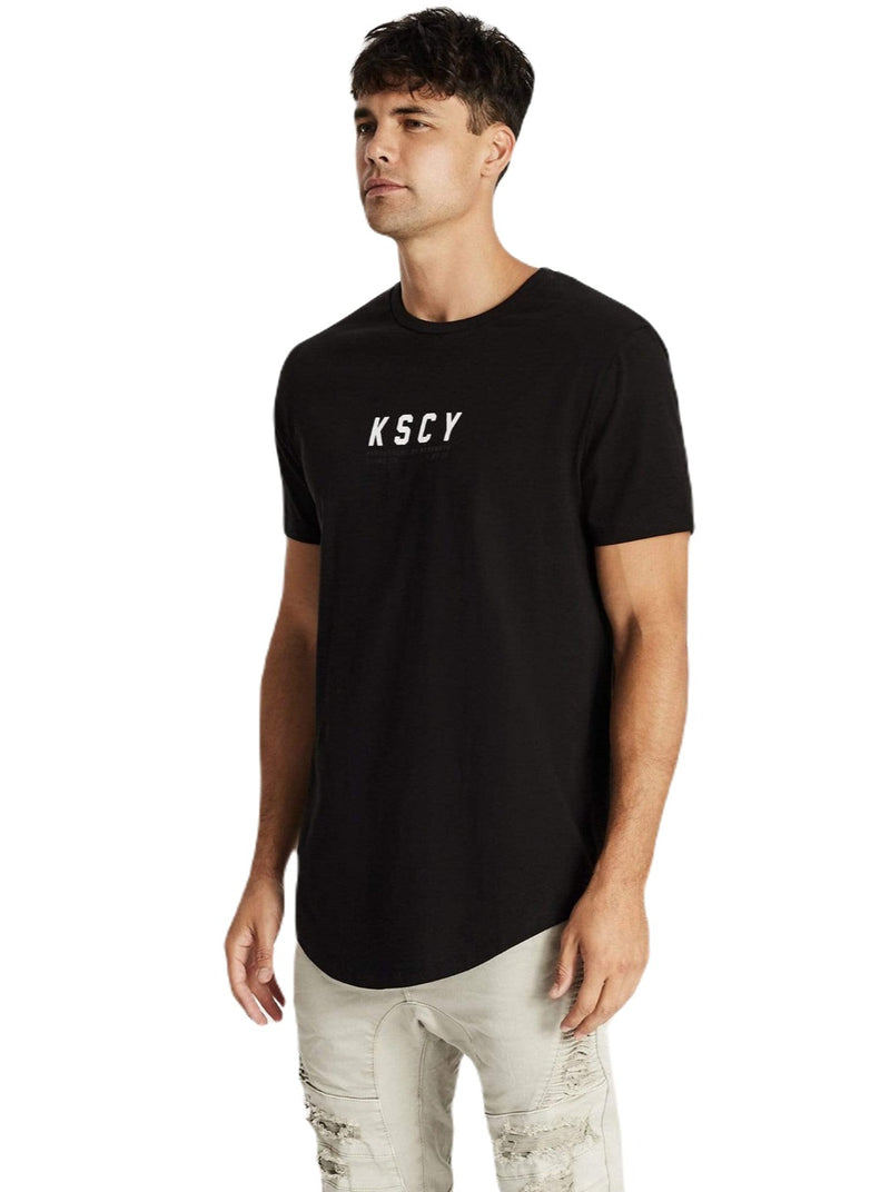 Kiss Chacey - Sirens Dual Curved Tee - Jet Black