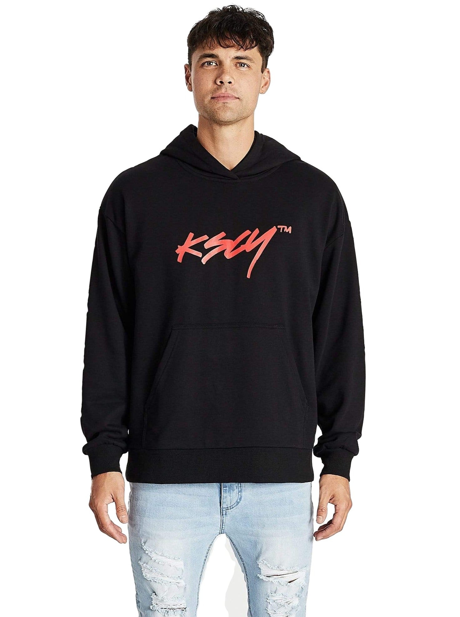 Kiss Chacey - Storm Relaxed Hooded Sweater - Jet Black